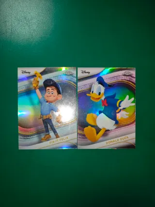 Lote de 8 cartas coleccionables Disney Topps