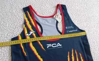 Camiseta Joma Running FCA Azul Tirantes
