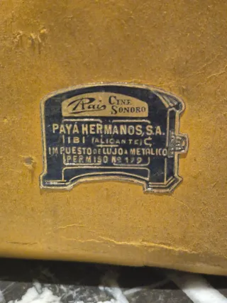 Proyector Cine Payá Estuche 724 nuevo