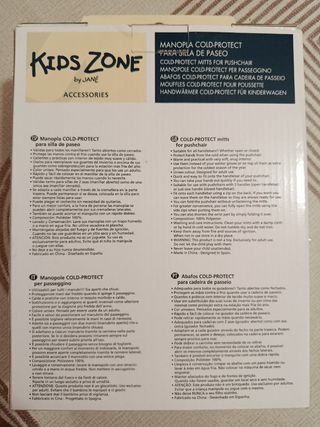 Manoplas carrito bebé Kids Zone. Nuevas,sin uso.