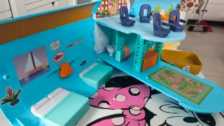 Avión Hotel Vacaciones Bluey Bingo