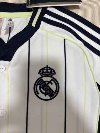 Camiseta Real Madrid x Adidas Baseball Niño