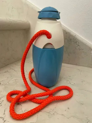 Borraccia Giostyle con laccio arancione