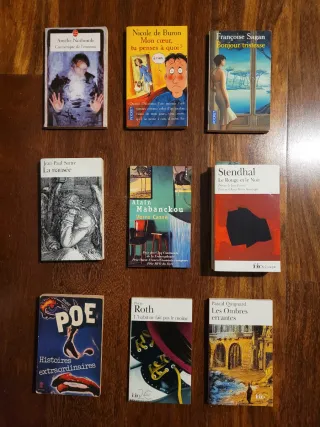 Libros en francés a 3e cada uno