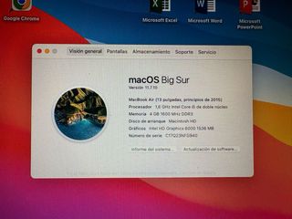 MacBook Air 2015 13”