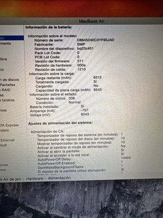 MacBook Air 2015 13”