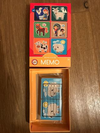 Juego de Memoria Infantil Granja 36 Piezas