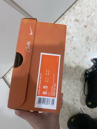 Zapatillas Nike Air Max 95 Corteiz Negro yAmarillo