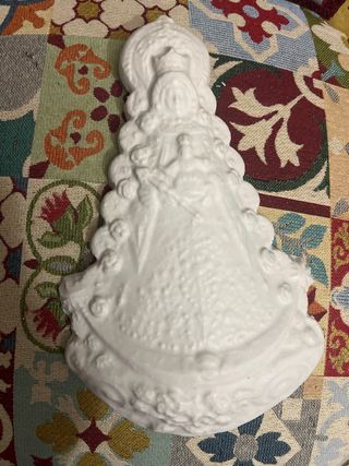 Virgen del Rocío Escayola para colgar en la pared