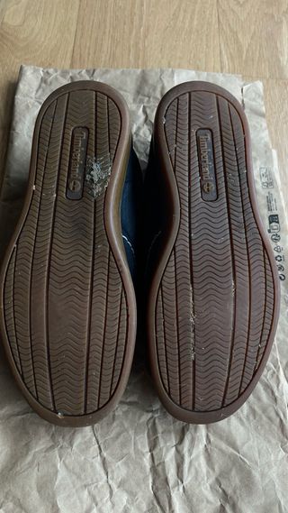 Mocasines azules con cordones “Timberland”