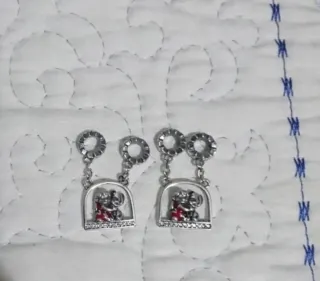 Charm abalorio Lilo Stitch pulsera Pandora Plata