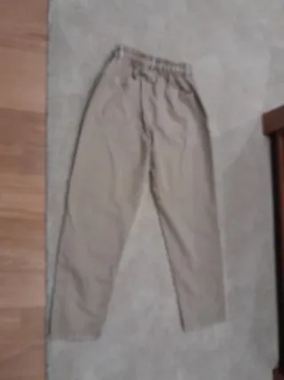 Pantalón Zara niño 12 años beige