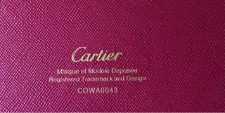 Reloj Cartier Santos Blanco Plata