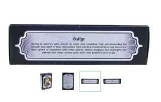 Tinte Henna Radhe Shyam Orgánico Indigo