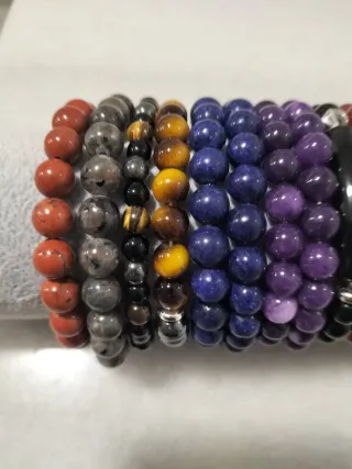 Pulsera piedras naturales energía positiva