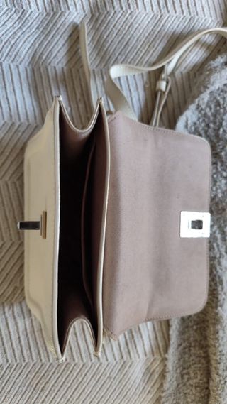 Bolso Furla Blanco y Dorado