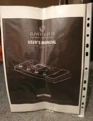 Hotone Ampero - Procesador de efectos (4 switches)