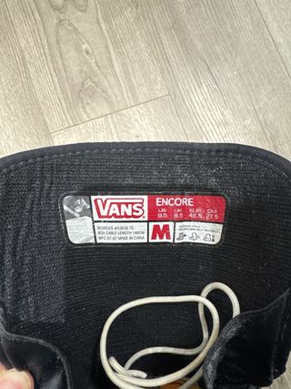 Botas Vans Snowboard Encore Marrón Beige