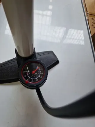 Inflador BICICLETA con manometro bici  TALLER