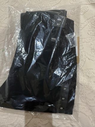 Pantalón Chino Vans Negro Talla 27