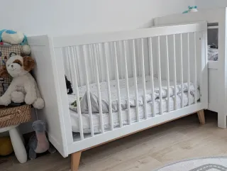 Cuna de bebé blanca Maison du Monde