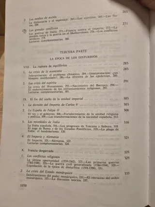 Historia moderna (Textos/ Texts) (Spanish Edition)