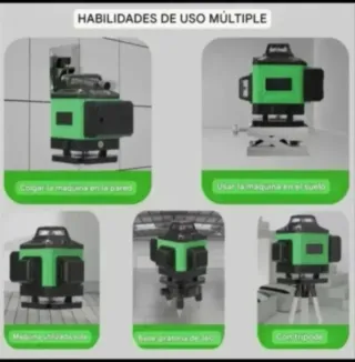 Nivel Láser 4D 16 Líneas Trípode Accesorios