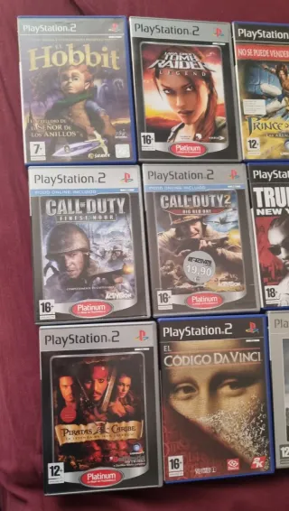 Lote 14 juegos PlayStation 2