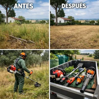 Jardinería en parcelas y fincas