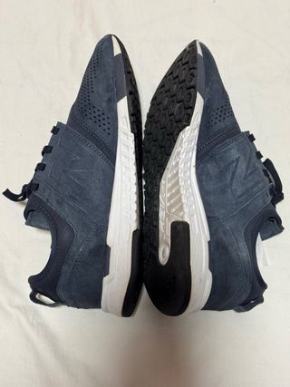 Zapatillas New Balance Cuero Hombre Azul