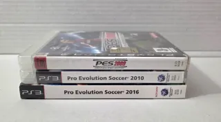 Lotto 3 Giochi PS3 Pro Evolution Soccer