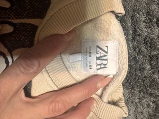 Sudadera Zara Niño Beige Dibujo