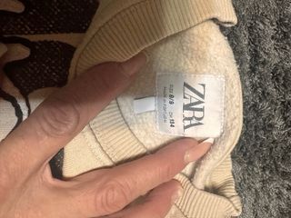 Sudadera Zara Niño Beige Dibujo
