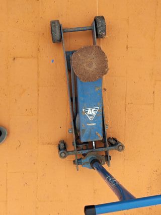 Gato Hidráulico Manual Azul