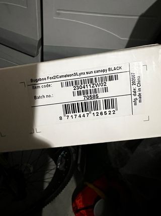 Capota Bugaboo Fox 2