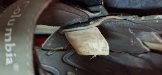 Sandalias Columbia grises y verdes