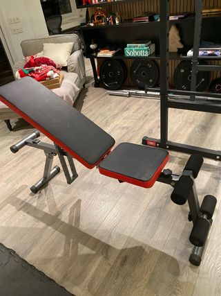 Banco Musculación Fitness Tech Plegable