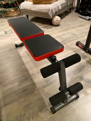 Banco Musculación Fitness Tech Plegable