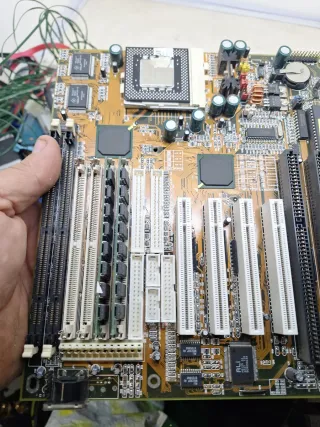 Placa Base Antigua Ordenador