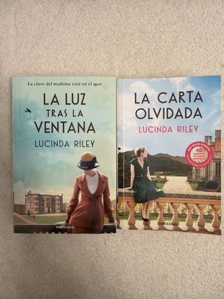 2 libros Lucinda Riley