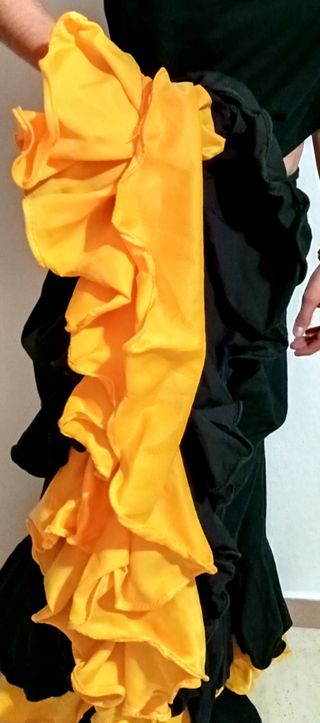 Falda Flamenco Sevillanas Ensayo