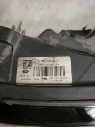 Proiettore Destro Land Rover