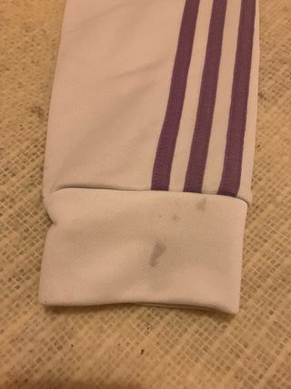 Sudadera Adidas Morada y Blanca Mujer