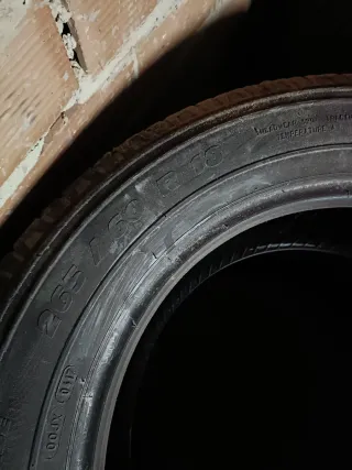 4 Neumáticos Michelin para 4x4 265 60 18