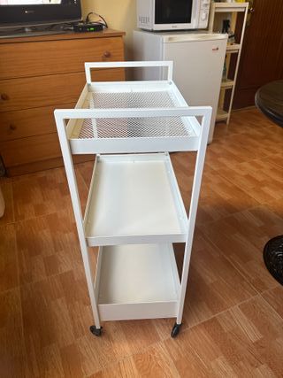 Carrito IKEA NISSAFORS Blanco