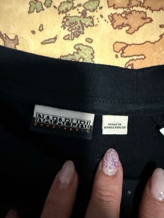 Felpa Napapijri Uomo Nera e Grigia