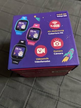 Soy Momo Reloj GPS Infantil Rosa/Morado