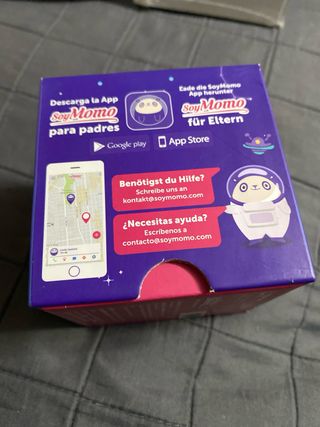 Soy Momo Reloj GPS Infantil Rosa/Morado