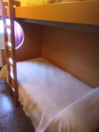 Litera madera con cajones
