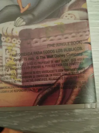 Il Libro della Giungla VHS Disney Classici Vintage